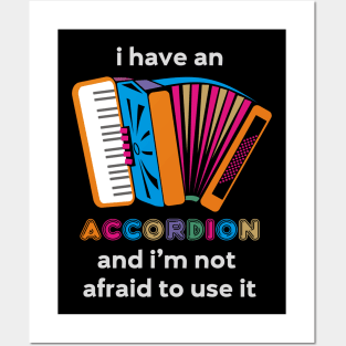 Funny Accordion Posters and Art